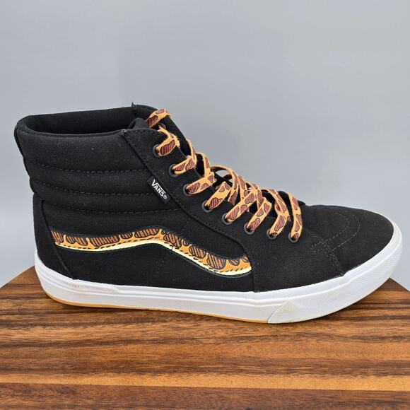 Vans Fairdale Sk8-Hi BMX Shoes Mens 13 Black Giraffe High Top Lace Up Sneakers main image 7
